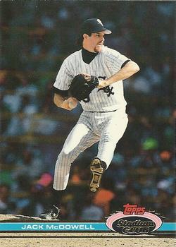 #87 Jack McDowell - Chicago White Sox - 1991 Stadium Club Baseball