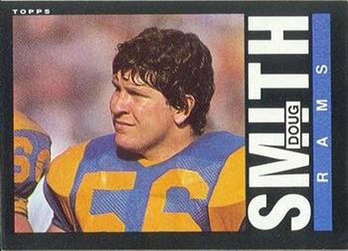 #87 Doug Smith - Los Angeles Rams - 1985 Topps Football