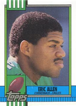 #87 Eric Allen - Philadelphia Eagles - 1990 Topps Football