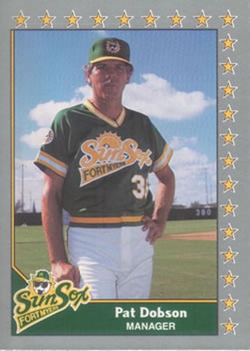 #87 Pat Dobson - Fort Myers Sun Sox - 1990 Pacific Senior League Baseball