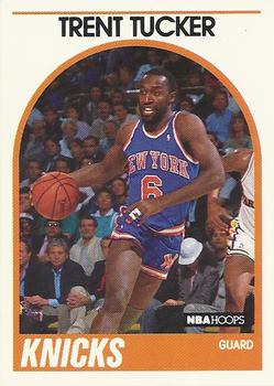 #87 Trent Tucker - New York Knicks - 1989-90 Hoops Basketball