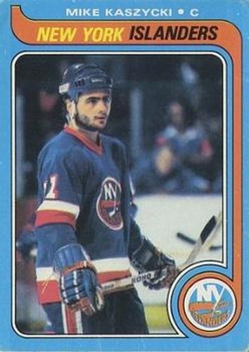 #87 Mike Kaszycki - New York Islanders - 1979-80 O-Pee-Chee Hockey
