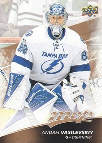 #87 Andrei Vasilevskiy - Tampa Bay Lightning - 2017-18 Upper Deck MVP Hockey