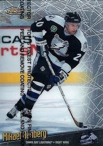 #87 Mikael Renberg - Tampa Bay Lightning - 1998-99 Finest Hockey