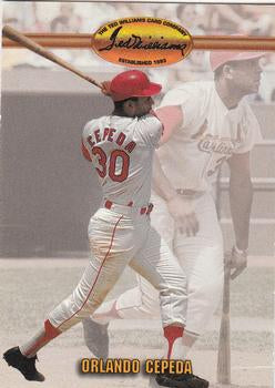#87 Orlando Cepeda - St. Louis Cardinals - 1993 Ted Williams Baseball