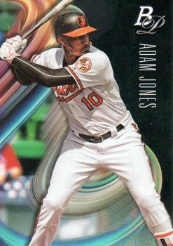 #87 Adam Jones - Baltimore Orioles - 2018 Bowman Platinum Baseball