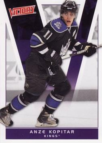 #87 Anze Kopitar - Los Angeles Kings - 2010-11 Upper Deck Victory Hockey