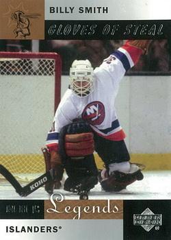 #87 Billy Smith - New York Islanders - 2001-02 Upper Deck Legends Hockey