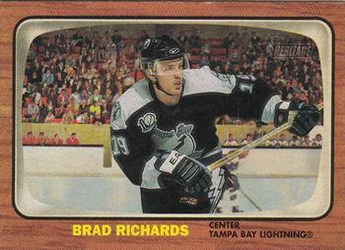 #87 Brad Richards - Tampa Bay Lightning - 2002-03 Topps Heritage Hockey