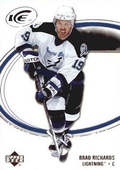 #87 Brad Richards - Tampa Bay Lightning - 2005-06 Upper Deck Ice Hockey