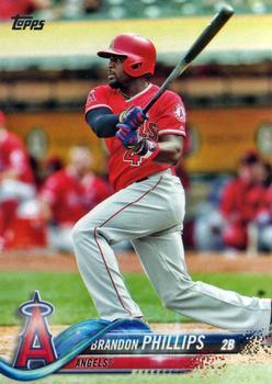 #87 Brandon Phillips - Los Angeles Angels - 2018 Topps Baseball