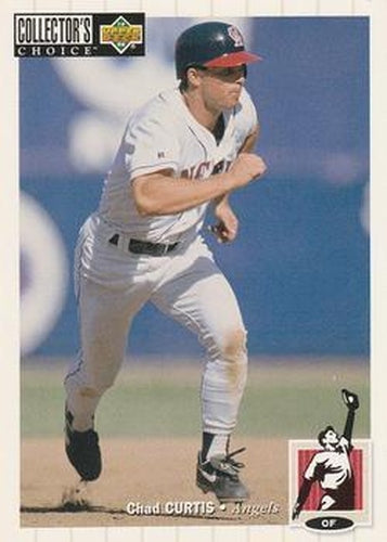 #87 Chad Curtis - California Angels - 1994 Collector's Choice Baseball