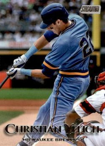 #87 Christian Yelich - Milwaukee Brewers - 2019 Stadium Club Baseball
