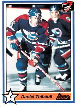 #87 Daniel Thibault - Trois-Rivieres Draveurs - 1990-91 7th Inning Sketch QMJHL Hockey
