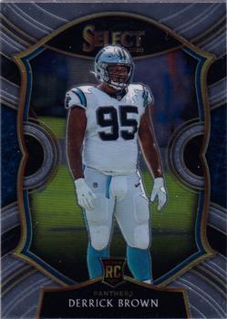 #87 Derrick Brown - Carolina Panthers - 2020 Panini Select Football