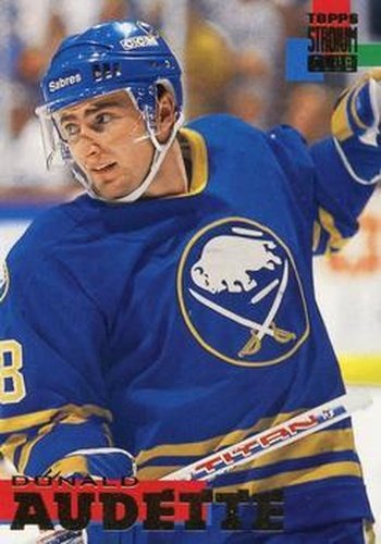 #87 Donald Audette - Buffalo Sabres - 1994-95 Stadium Club Hockey