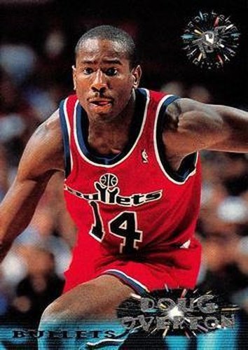 #87 Doug Overton - Washington Bullets - 1995-96 Stadium Club Basketball