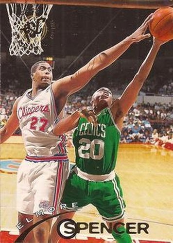 #87 Elmore Spencer - Los Angeles Clippers - 1994-95 Stadium Club Basketball