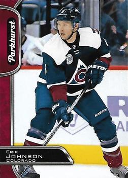 #87 Erik Johnson - Colorado Avalanche - 2016-17 Parkhurst - Red Hockey