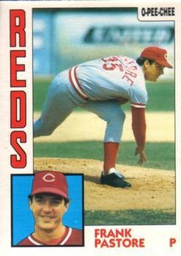 #87 Frank Pastore - Cincinnati Reds - 1984 O-Pee-Chee Baseball