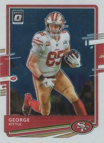 #87 George Kittle - San Francisco 49ers - 2020 Donruss Optic Football