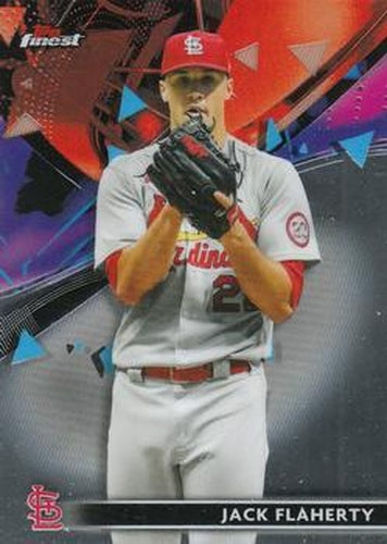 #87 Jack Flaherty - St. Louis Cardinals - 2021 Finest Baseball
