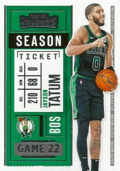 #87 Jayson Tatum - Boston Celtics - 2020-21 Panini Contenders Basketball