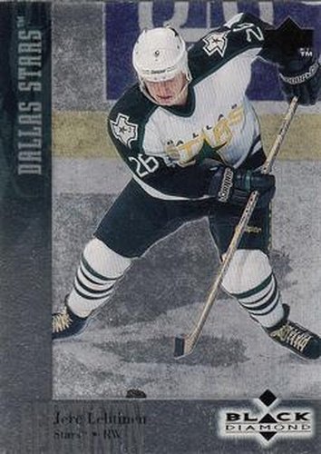 #87 Jere Lehtinen - Dallas Stars - 1996-97 Upper Deck Black Diamond Hockey
