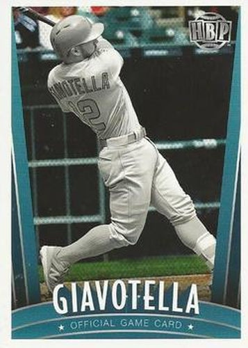 #87 Johnny Giavotella - Los Angeles Angels - 2017 Honus Bonus Fantasy Baseball