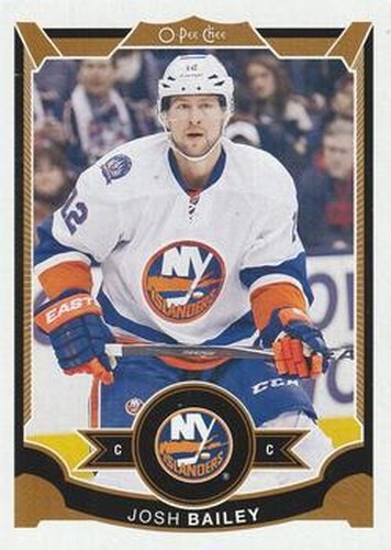 #87 Josh Bailey - New York Islanders - 2015-16 O-Pee-Chee Hockey
