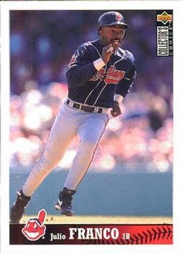 #87 Julio Franco - Cleveland Indians - 1997 Collector's Choice Baseball
