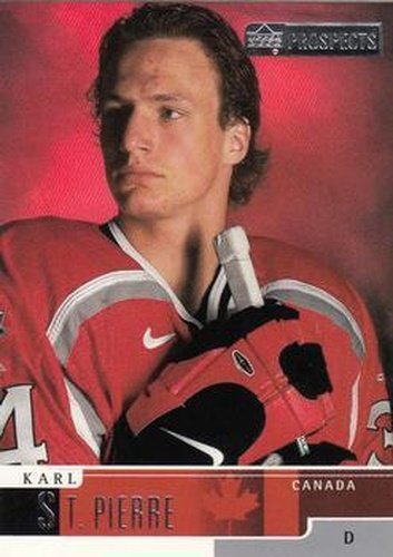 #87 Karl St. Pierre - Canada - 1999-00 Upper Deck Prospects Hockey