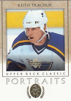 #87 Keith Tkachuk - St. Louis Blues - 2002-03 Upper Deck Classic Portraits Hockey