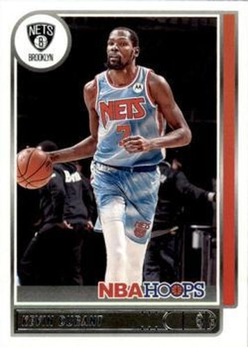 #87 Kevin Durant - Brooklyn Nets - 2021-22 Hoops Basketball