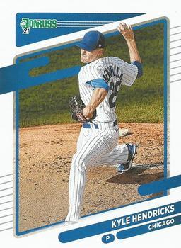 #87 Kyle Hendricks - Chicago Cubs - 2021 Donruss Baseball