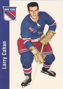 #87 Larry Cahan - New York Rangers - 1994 Parkhurst Missing Link 1956-57 Hockey