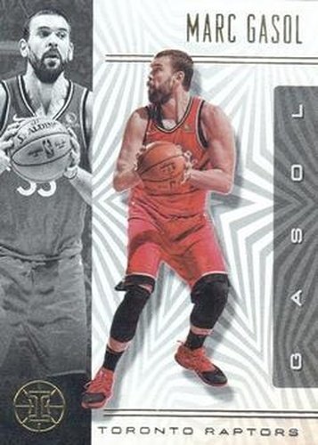 #87 Marc Gasol - Toronto Raptors - 2019-20 Panini Illusions Basketball