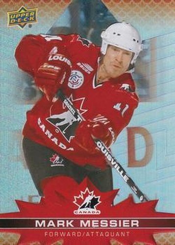 #87 Mark Messier - Canada - 2021-22 Upper Deck Tim Hortons Team Canada Hockey