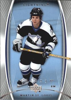 #87 Martin St. Louis - Tampa Bay Lightning - 2007-08 Upper Deck Trilogy Hockey