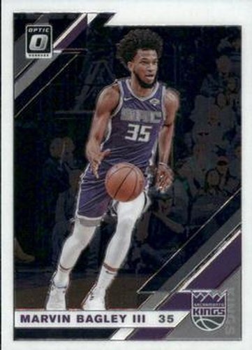 #87 Marvin Bagley III - Sacramento Kings - 2019-20 Donruss Optic Basketball