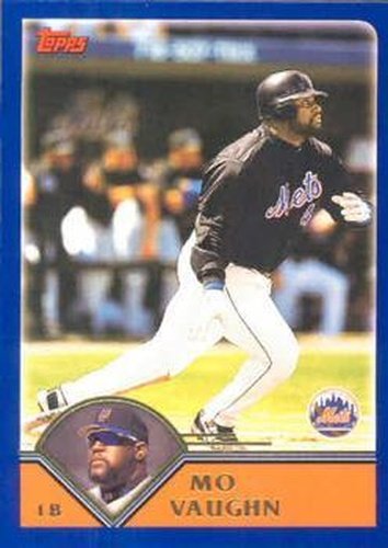 #87 Mo Vaughn - New York Mets - 2003 Topps Baseball