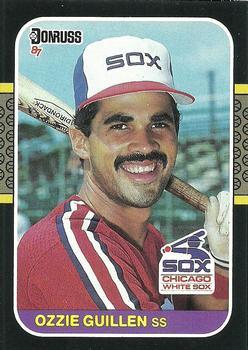 #87 Ozzie Guillen - Chicago White Sox - 1987 Donruss Baseball