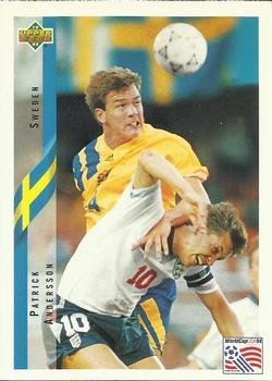 #87 Patrik Andersson - Sweden - 1994 Upper Deck World Cup Contenders English/Spanish Soccer