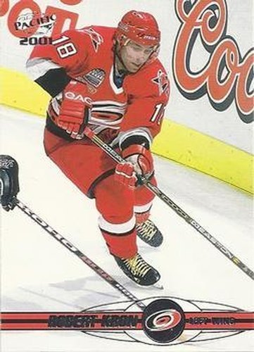 #87 Robert Kron - Carolina Hurricanes - 2000-01 Pacific Hockey