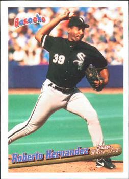#87 Roberto Hernandez - Chicago White Sox - 1996 Bazooka Baseball