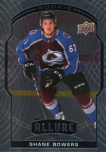 #87 Shane Bowers - Colorado Avalanche - 2020-21 Upper Deck Allure Hockey