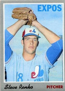 #87 Steve Renko - Montreal Expos - 1970 Topps Baseball