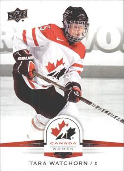 #87 Tara Watchorn - Canada - 2014-15 Upper Deck Team Canada Juniors Hockey