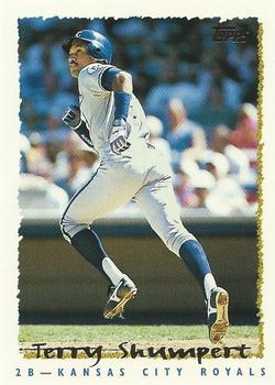 #87 Terry Shumpert - Kansas City Royals - 1995 Topps Baseball