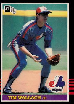 #87 Tim Wallach - Montreal Expos - 1985 Donruss Baseball